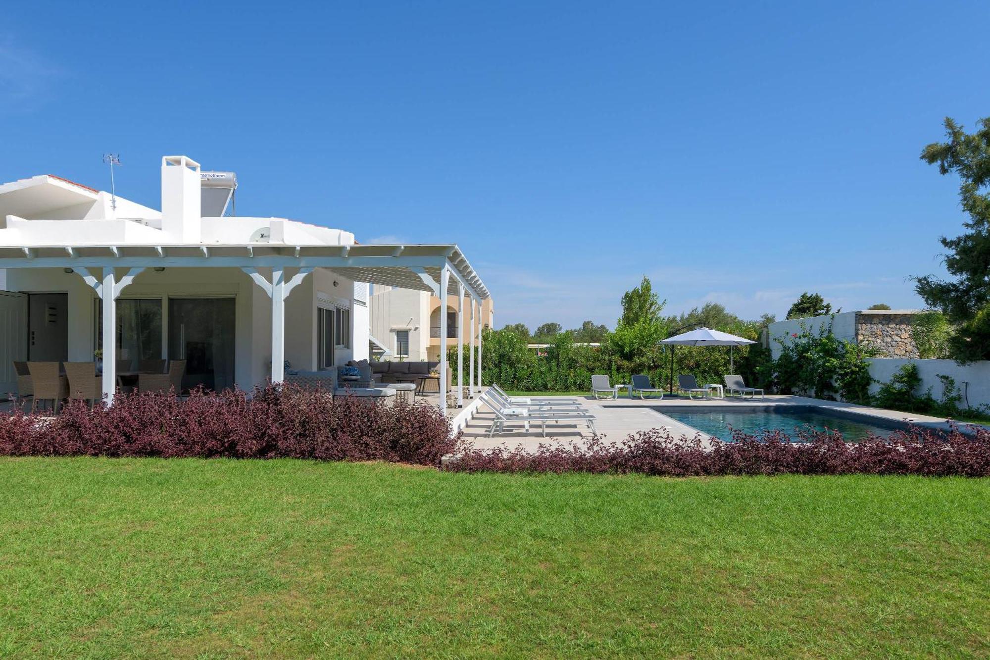 Casa Bianca Villa Kolymbia Exterior foto